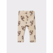 LIL ATELIER Modal Leggings Gaya Warm Sand